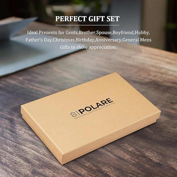 Polare Full Grain Leather Passport Holder With YKK Zipper RFID Blocking Travel Document Organizer Ticket Holder Cover Case Holds 2 Passports (Coffee)