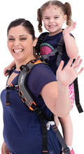Piggyback Scout Standing Toddler Carrier Backpack - 2-Piece Bundle for Hiking & Travel with Secure Child Safety Harness Included - for Ages 2-4 (Under 50 lbs) - No Accessories Included