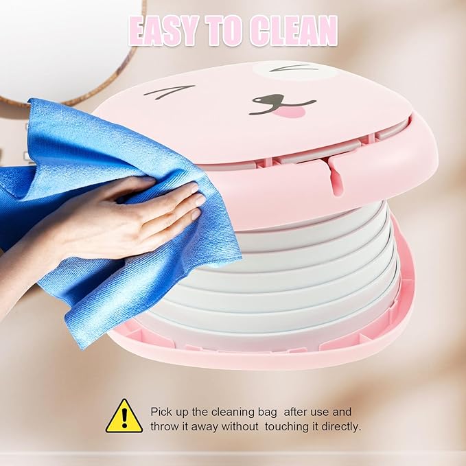 Travel Potty Seat for Toddler Portable Potty for Toddler Travel Portable Toilet Car Potty for Kids Boys Girls Foldable Potty Training Seat Potty Chair w Travel Bag 30 Garbage Bags for Camping Outdoor