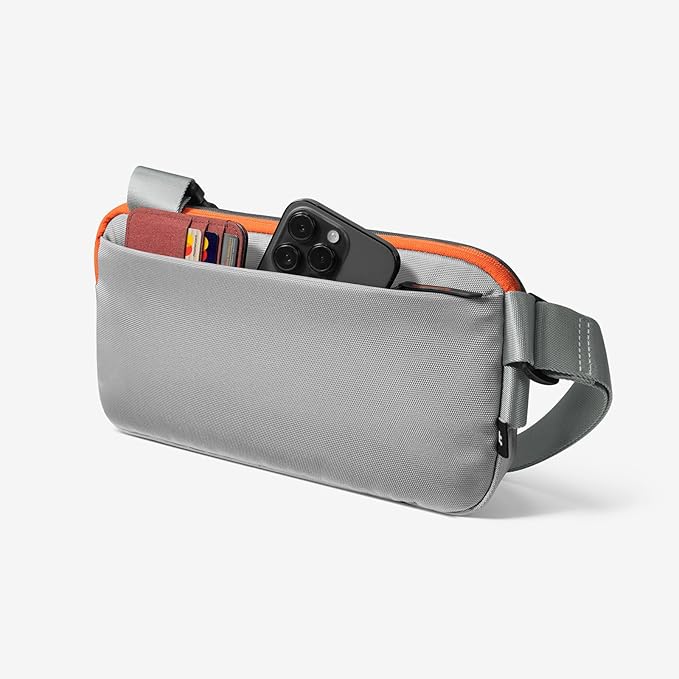 tomtoc Compact EDC Sling Bag, Minimalist Chest Shoulder Backpack Crossbody Bag for Men Women, Lightweight Carry Casual Bag