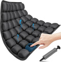 Sondor Travel Cushion Inflatable Seat Cushionair Cushion Inflatable Chair Air Seat Car Portable Breathable Comfort,Pain Pressure Relief Camping Ideal for Daily Use Prolonged Sitting (Black)