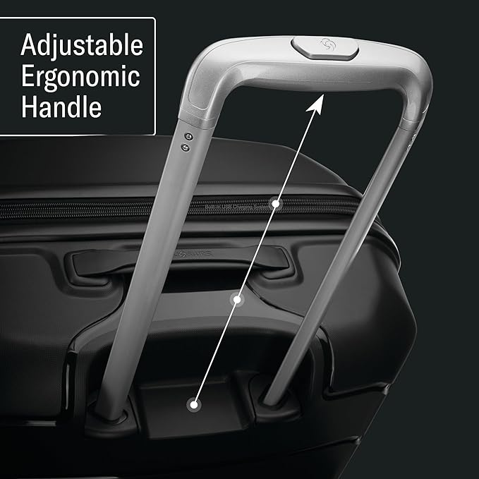 Samsonite Freeform 28-Inch Large Luggage with Dual 360° Spinner Wheels - Checked Suitcase - TSA Lock, Airline-Approved - Lightweight Durable Polypropylene Expandable Hardshell - Navy