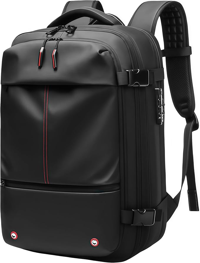 Men Travel Backpack vacuum compression 17 inch Laptop Backpack Business Large Capacity school Backpack Expanded Hiking Backpack