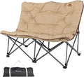 KingCamp Butterfly Chair Oversized XL Saucer Chair for Adults Padded Folding Comfy Camping Chairs for Teens Kids 300lbs Heavy Duty with High Back for Bedroom Living Room Dorm Rooms Outdoor Patio Lawn