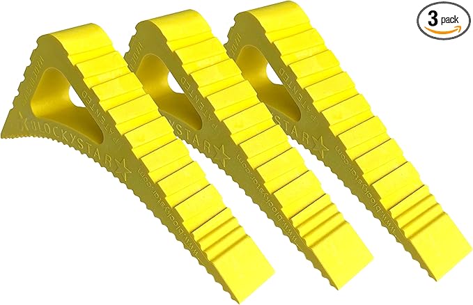 Door Stopper & Window Stopper, Rubber Door Stop Flexible, Door Wedge Stopper Award Winning, Decorative Door Stoppers for Bottom of Door Security, Colorful Doorstop Large Door Stopper Wedge