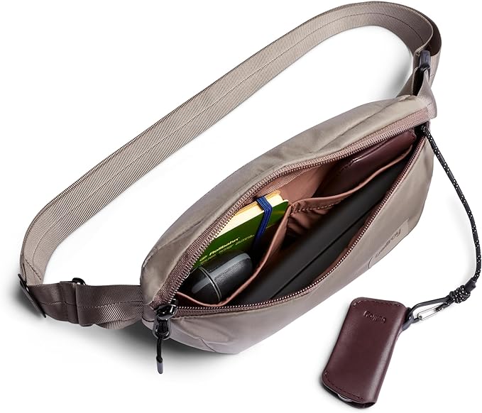 Bellroy Laneway Belt Bag (versatile crossbody sling bag, fanny pack) - Fawn