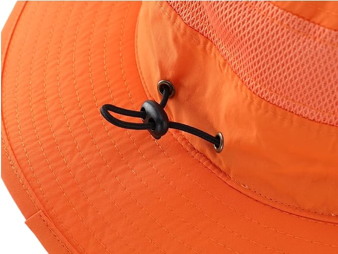 Home Prefer UPF 50+ Men's Sun Hat Wide Brim Bucket Hat UV Protection Hat for Mens Womens Beach Safari Gardening Golf Fishing
