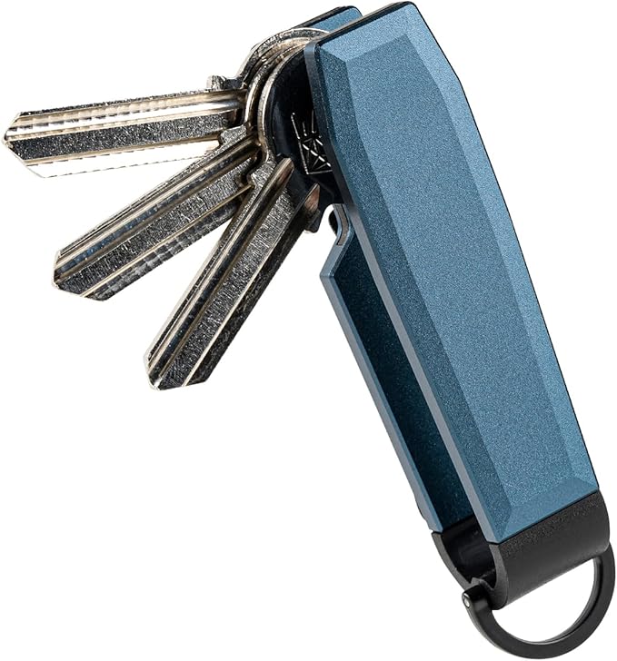 Metallic Key Organizer - Aluminum Key Organizer holder, Minimalist Innovative Keychain.