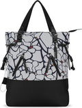 Sherpani Tempest, Anti Theft Convertible Backpack Tote, 14L Travel Backpack, Travel Gifts for Women, Handbags, RFID Protection, Metal Hardware, Fits 15” Laptop (No Sleeve) (Sakura)
