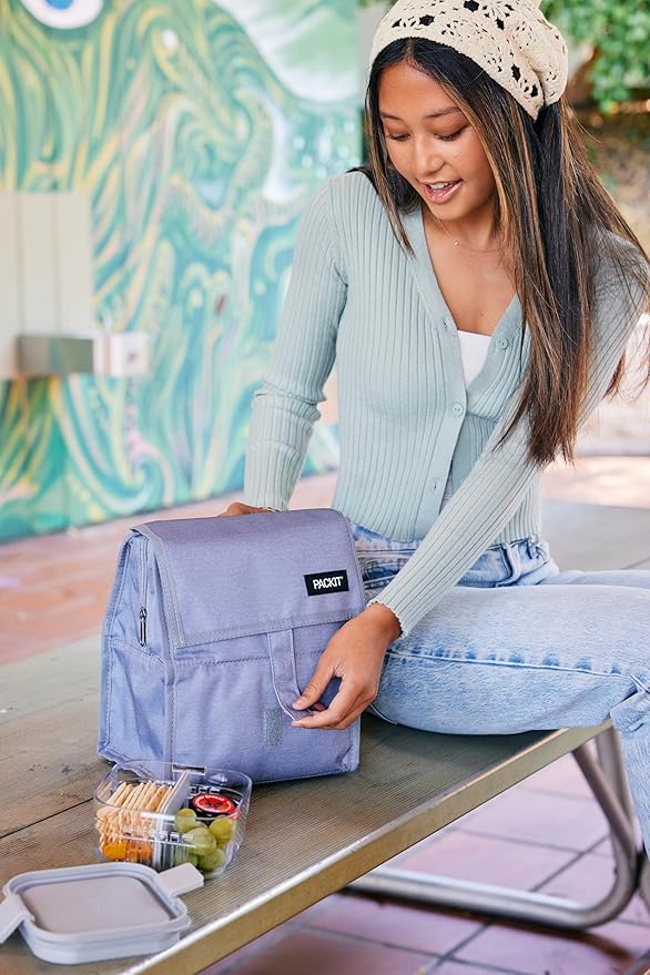 Freezable Lunch Bag, Mulberry Tie Dye