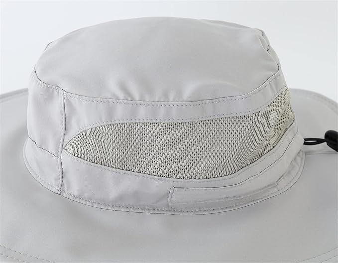 Connectyle Women's UPF 50+ Sun Hat UV Protection Wide Brim Bucket Hat Summer Beach Hats Fishing Hiking Outdoor Safari Hats
