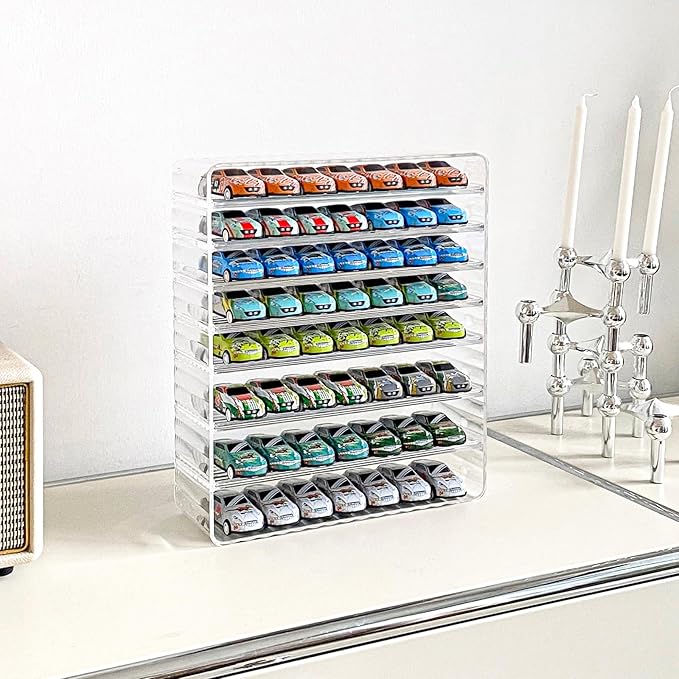 Yesesion Clear Cord Storage Box with Wire Ties, Plastic Cable Organizer for Drawer, Large Desk Accessories Case Container for Phone Charger, Battery, Art Crafts, Home Office Supplies, 2 Pack