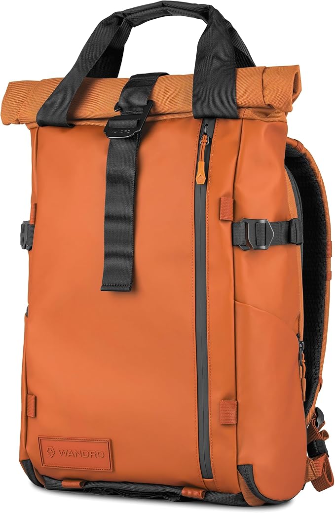 WANDRD All New PRVKE 21L V4: Weatherproof Travel and Camera Backpack, Everyday Carry Bag with Laptop Sleeve, Quick Side Access, Rolltop Expansion, Clamshell Opening – Versatile Photography Backpack