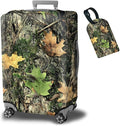 Luggage Cover Plus - Camo Tree Travel Suitcase Cover for 26-28 inch Luggage with Concealed Zipper, Washable Elastic Cloth, Dustproof, Anti-Scratch