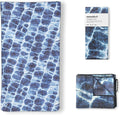 Nomadix Ultralight Towel - Quick Dry & Super Lightweight - Perfect As A Pack Towel to Save On Space - Made with Recycled Materials - Agua Blue - 30x54
