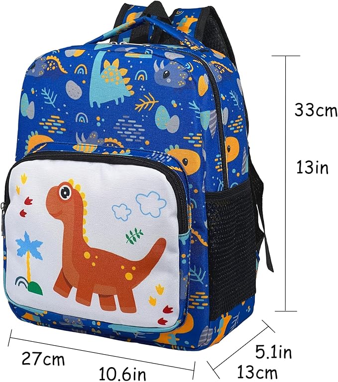 POWOFUN13 inch Kids Toddler Preschool Travel Backpack Cute Cartoon Backpack For Girls Boys Baby