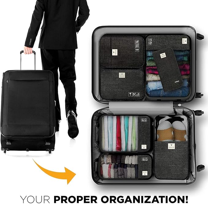 VASCO Compression Packing Cubes for Travel