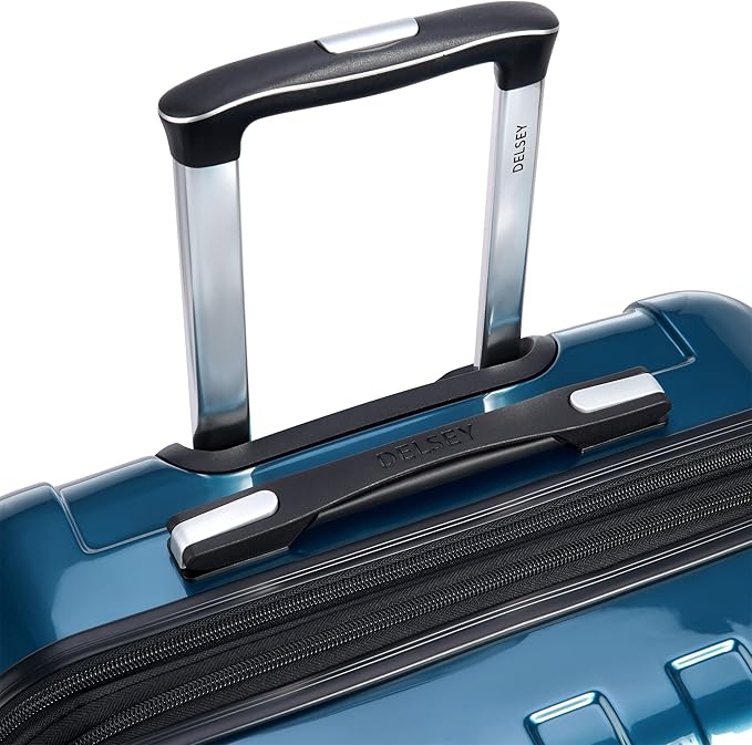 DELSEY PARIS Helium Aero Hardside Expandable Luggage with Spinner Wheels, Teal, 2-Piece Set (21/24)