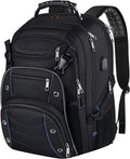 18.4 Laptop Backpack for unisex, 55L Extra Large Gaming Laptops Backpack with USB Charger Port,TSA Friendly Flight Approved and RFID Anti-Theft Pocket