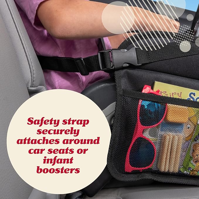 Lusso Gear Kids Travel Tray for Toddlers & Kids - Car Seat Lap Tray for Airplane & Road Trip Activities (Geometric)