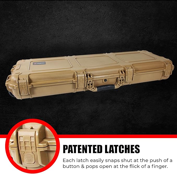 Condition 1 25" Large Heavy-Duty Protective Waterproof Hard Case Model 024, Portable Storage Box with Customizable Foam, Camera, Tool, Hunting, Made in USA, 24.27"x19.40"x13.57" Green