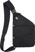 Anti Theft Crossbody Travel Bags for Women Men Cross Body Slim Sling Handbags with S Hook Antitheft