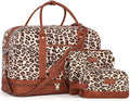 Weekender Bag for Women Canvas Overnight Bag Large Travel Tote Bag Carry on Shoulder Duffle Bag With Shoe Compartment,Perfect for Travel/Daily Use/Birthday Gift …