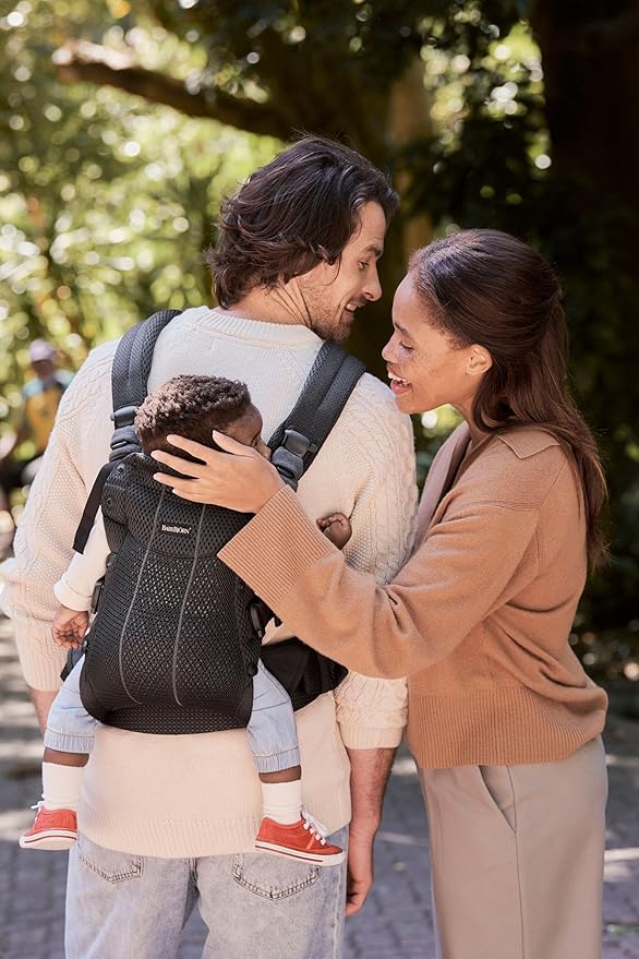 BabyBjorn Baby Carrier Harmony, 3D Mesh, Black