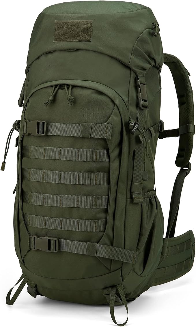 Mardingtop 50L Hiking Backpack,Backpacking Backpack with Rain Cover for Hiking,Backpacking,Rucking,Camping,Survival