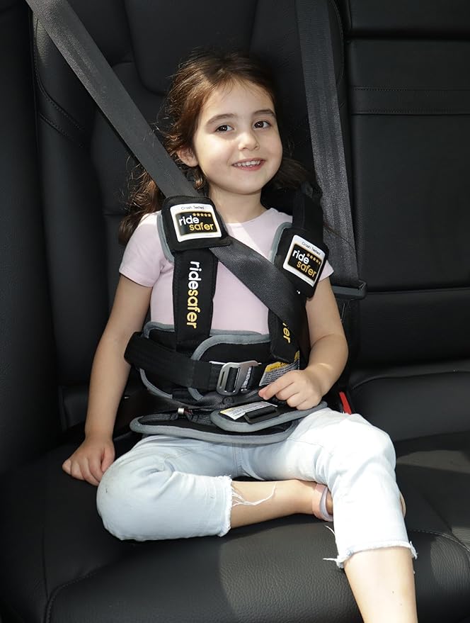 Extra Large Blue, Lightweight, Compact, Portable Car Seat - Perfect for Travel and Everyday Child Safety
