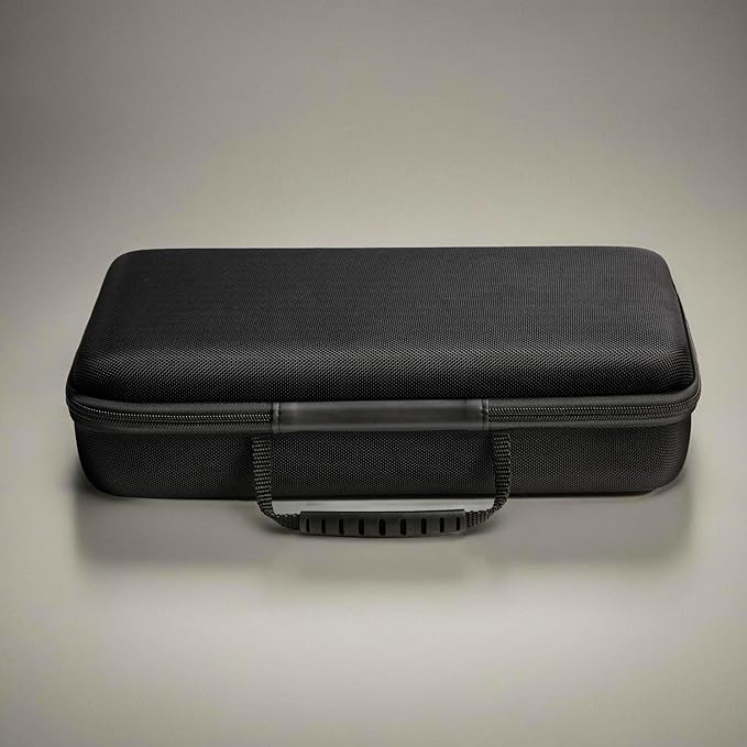 10 slots watch travel case, Hard Portable watch carry storage organizer box, fit watches up to 55mm face