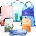 Compression Packing Cubes Set for Travel - Lightweight, Durable Clothes Organizer for Carry-On Luggage and Suitcases by TRIPPED Travel Gear