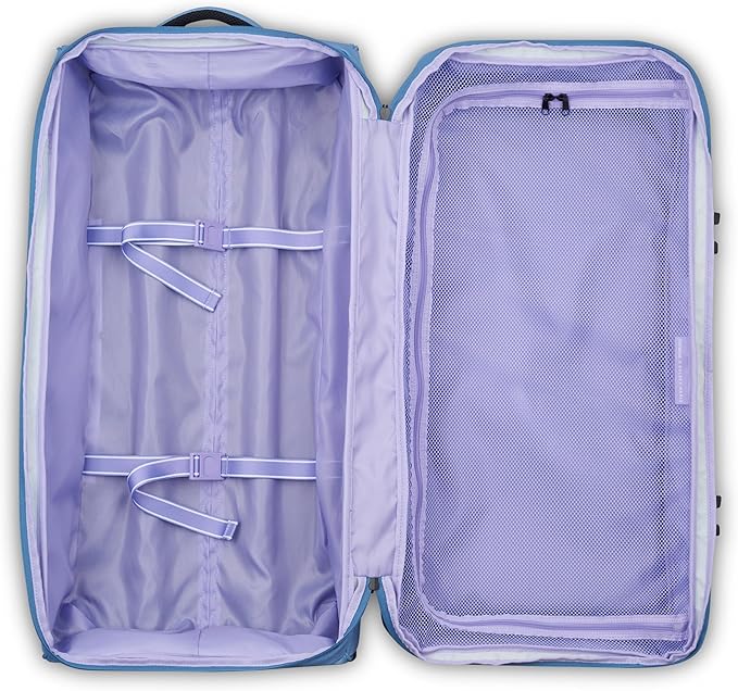 florence by mills Women's Two Wheel Rolling Travel Duffle Bag