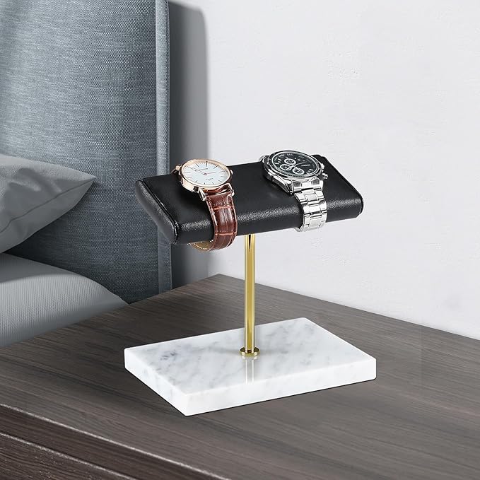 LYS&LYX Watch stand watch display stand watch holder watch Handcrafted watch holder (2--white/glod/black)
