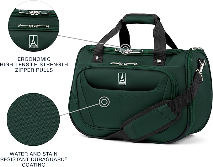 Travelpro Maxlite 5 Softside Lightweight Underseat Carry-On Travel Tote, Overnight Weekender Bag