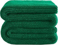 L'AGRATY Knitted Weighted Blanket - 48"x72" 20lbs Cooling Chunky Knit Heavy Blanket for Adults Braided Crochet Throw Thick Cable Yarn Knit Decorative No Beads Evenly Weighted Machine Washable