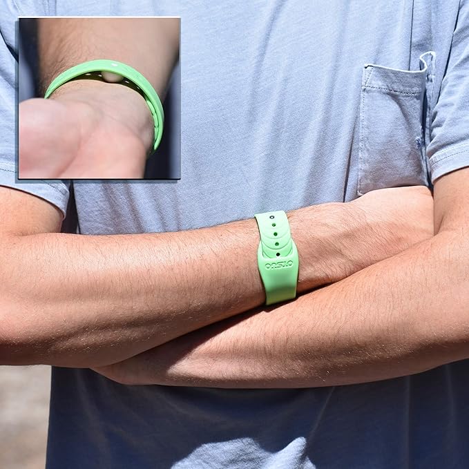 Nausea Relief Wristband for Motion and Sea Sickness | Anti-Nausea Acupressure Bands for Morning Sickness | Sea Bands for Motion Sickness Relief. (Inky Black)