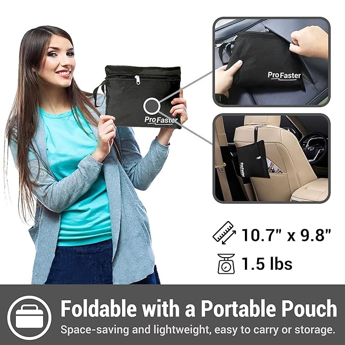 Car Seat Travel Bag Backpack for Air Travel Universal Infant Carseat Gate Check Bag Cover for Airplane, Foldable with Pouch, Gray