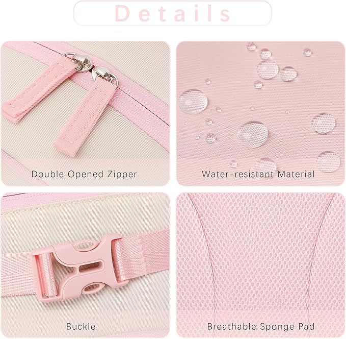 Lightweight Small Backpack for Kids Kindergarten Preschool Backpacks for Girls Ages 2-4-6 (Pink Cream)