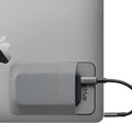 Slipdrive - Portable Hard Drive Sleeve for Laptop - SSD Solid State Drive - Reusable Adhesive - 5” x 3.2” Stick on External Hard Drive Carrying Case - Travel Pocket Pouch (Small, Gray)