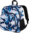 Wildkin 12-inch Kids Backpack – Padded, Adjustable, Ideal for Daycare & Travel - Sharks