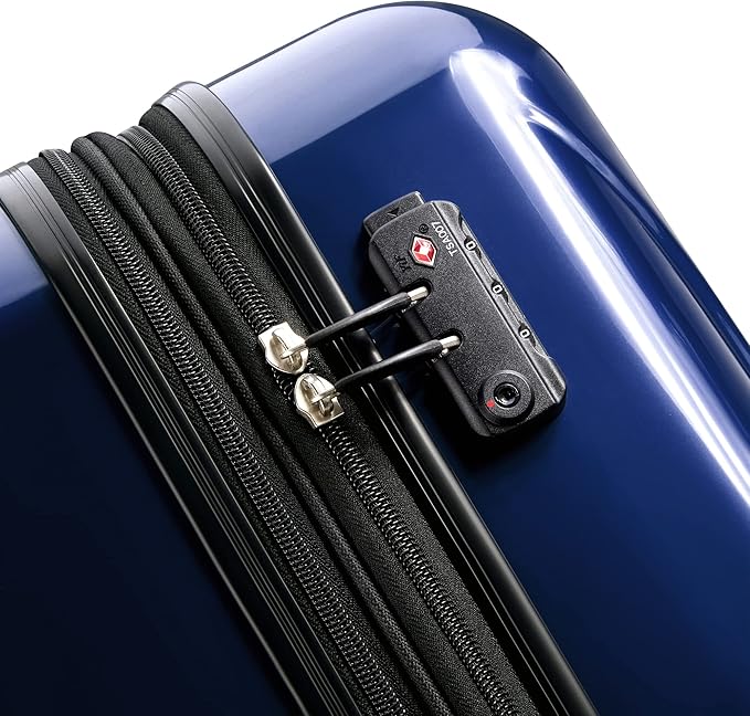 DELSEY PARIS Helium Aero Hardside Expandable Luggage with Spinner Wheels, Blue Cobalt, 2-Piece Set (19/24)