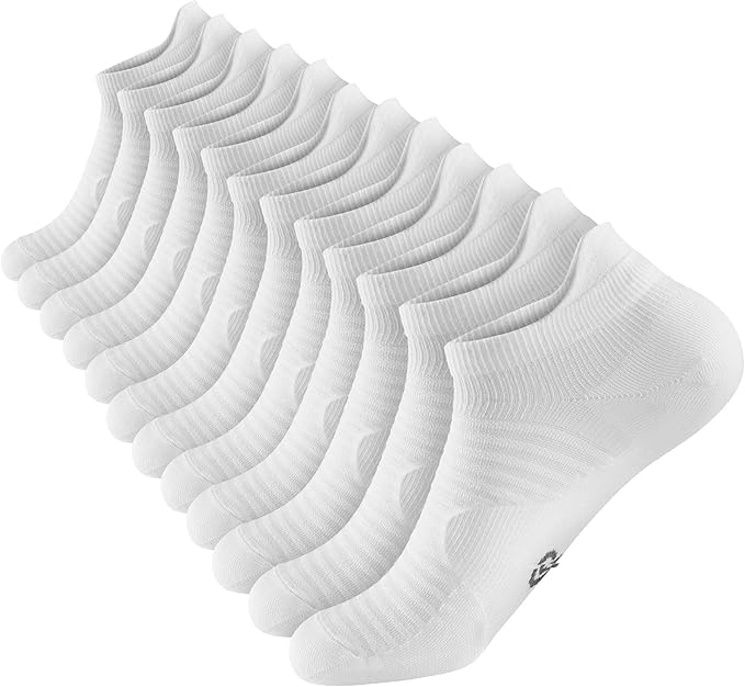 Compression Running Ankle Socks Low Cut(6 Pairs) for Men & Women