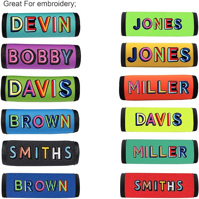 Luggage Tags for Suitcaes-Luggage Handle Wrap Travel Tags for Lugage Identifiers/Marker/Handle Covers Cruise Accessories Must Haves Travel Gifts