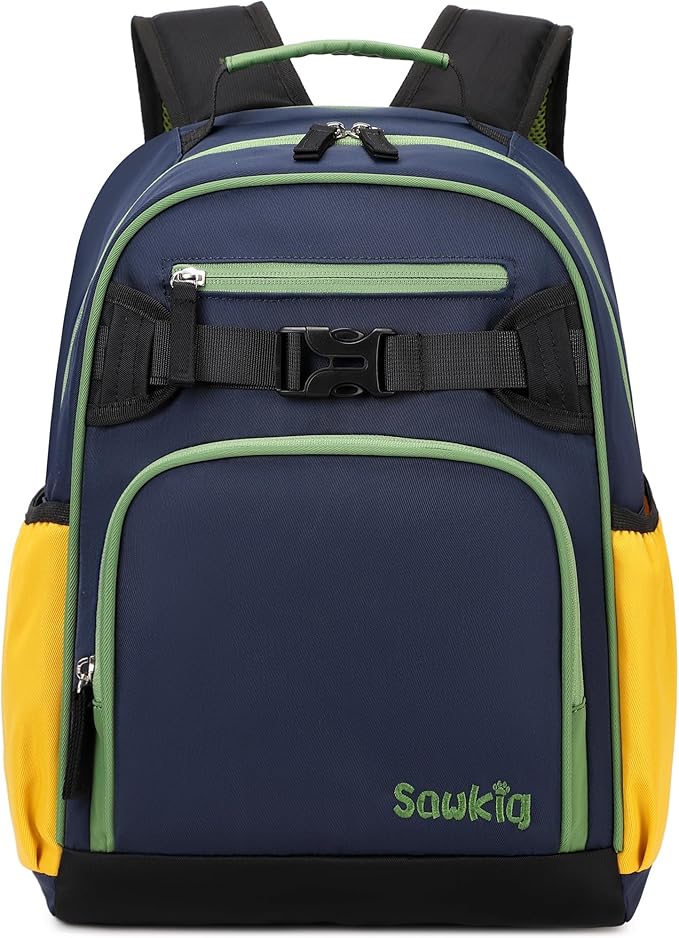 Lightweight Small Backpack for Kids Kindergarten Preschool Backpacks for Boys Ages 2-4-6 (Indigo)