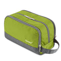 Gonex Travel Toiletry Bag Nylon, Dopp Kit Shaving Bag Toiletry Organizer Green