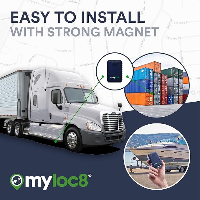 Ultra GPS Tracker for Vehicles – Rugged Waterproof GPS Locator for Cars, Trucks, Hidden Tracking Device, 4G LTE, Real-Time Updates, Long Battery Life (4 Months Prepaid Subscription Included)
