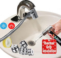 AVAbay® Sink Faucet Handheld Bidet Sprayer for Toilet I Bidet Attachment for Warm & Cold Water I Long 80" Hose Perfect for Feminine Hygiene, Cloth Diaper, Bathroom Toilet Cleaning