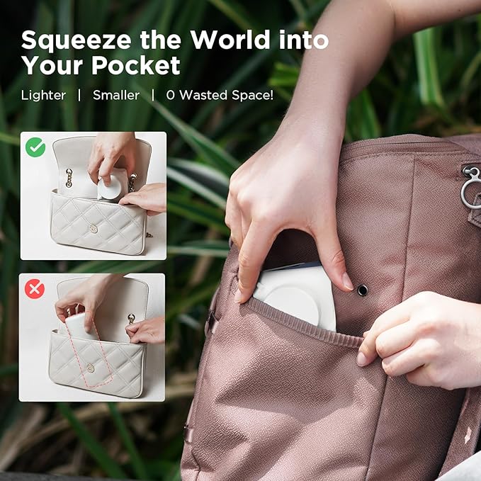 POMKAKA Collapsible Water Bottles 24.3oz(720ml), 2nd Generation Leakproof BPA-Free Travel Water Bottle,Lightweight Reusable Water bottle for Cycling Gym Camping Sports, Deep Ocean Blue