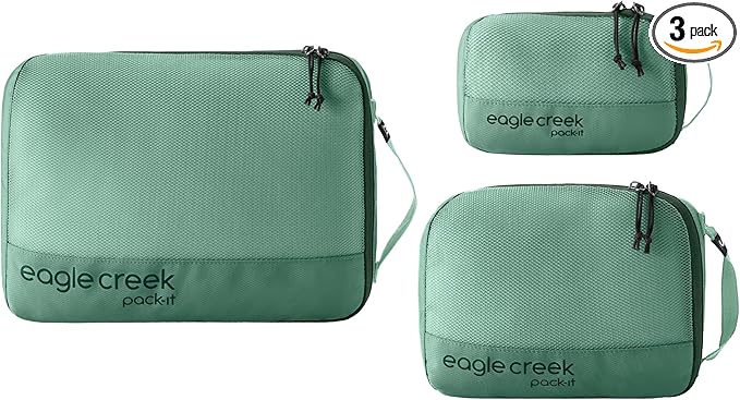 Pack-It Reveal Cube Set XS/S/M Willow Green
